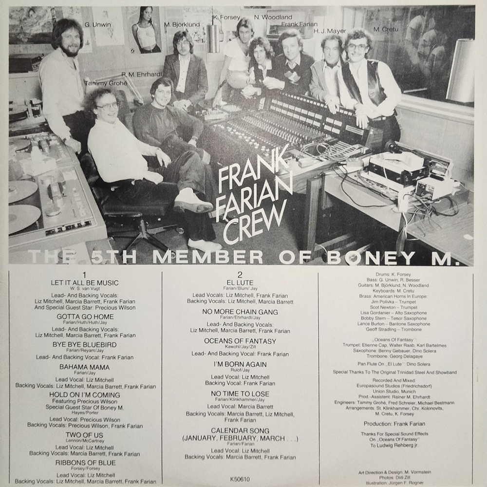 Boney M. / Oceans Of Fantasy (LP)