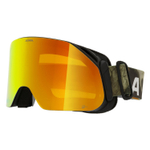 Очки горнолыжные ALPINA Blackcomb Q-Lite Michael Cina Black Matt/Q-Lite Orange S2 (б/р)