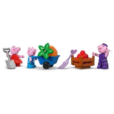 Конструктор LEGO Duplo 10461 Peppa Pig Сад и теплица дедушки