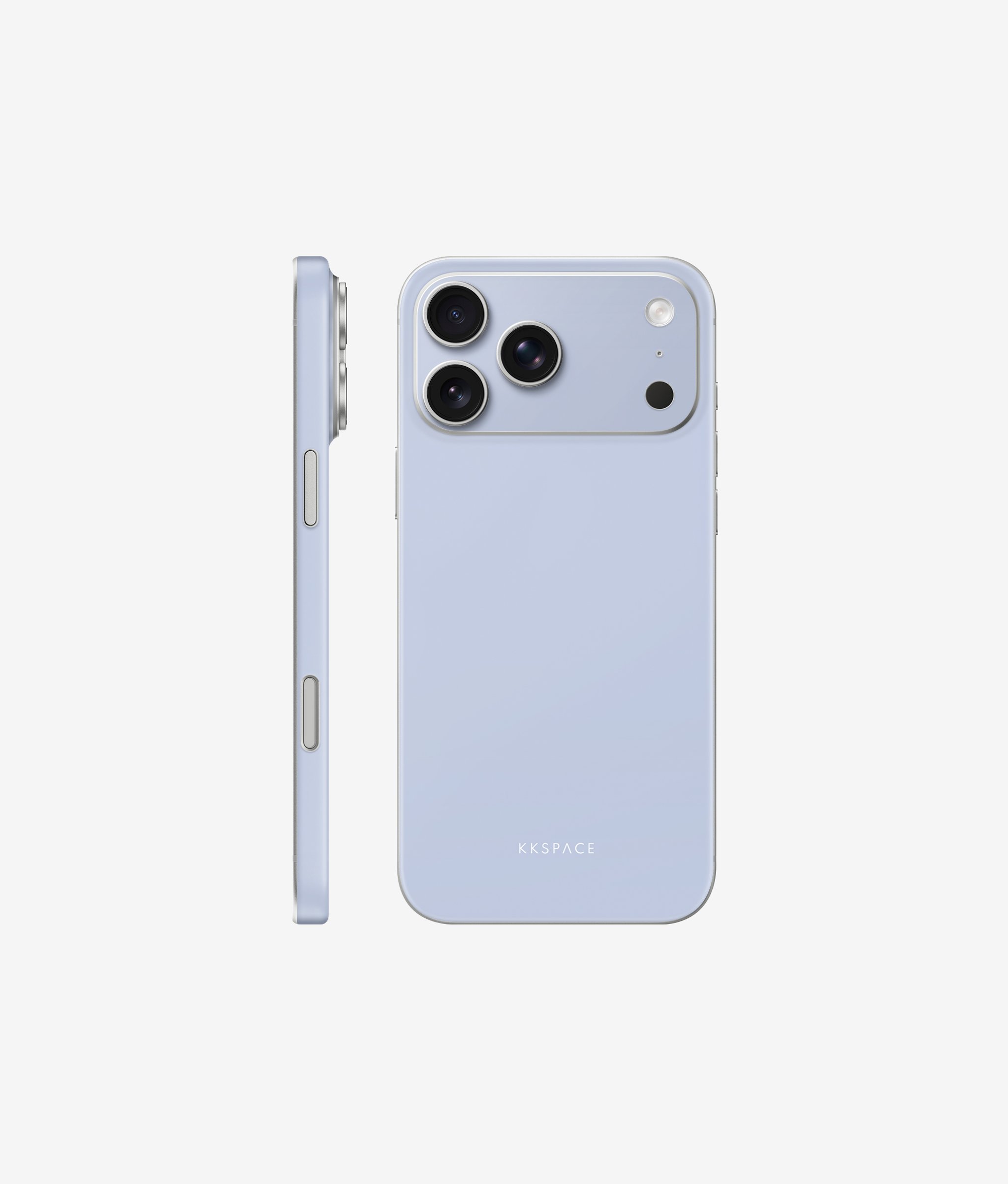Виниловая наклейка LIGHT BLUE для iPhone