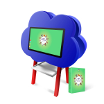 Детский интерактивный комплекс KidCloud 27P (2 экрана)