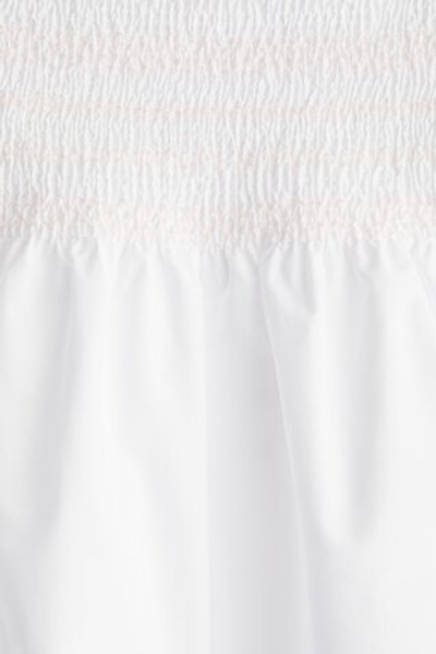 Юбка из хлопкового поплина со сборками - H&M