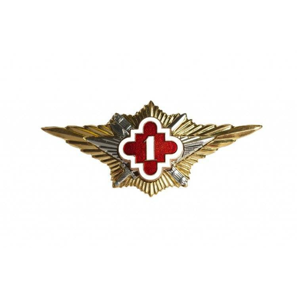 Знак "Классность ФСИН 1" (золотой)