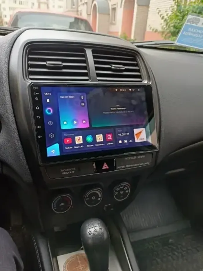 Магнитола для Mitsubishi ASX 2017+ - Teyes CC2 PLUS монитор 10.1" QLED, Android 10, Быстрая, SIM-слот