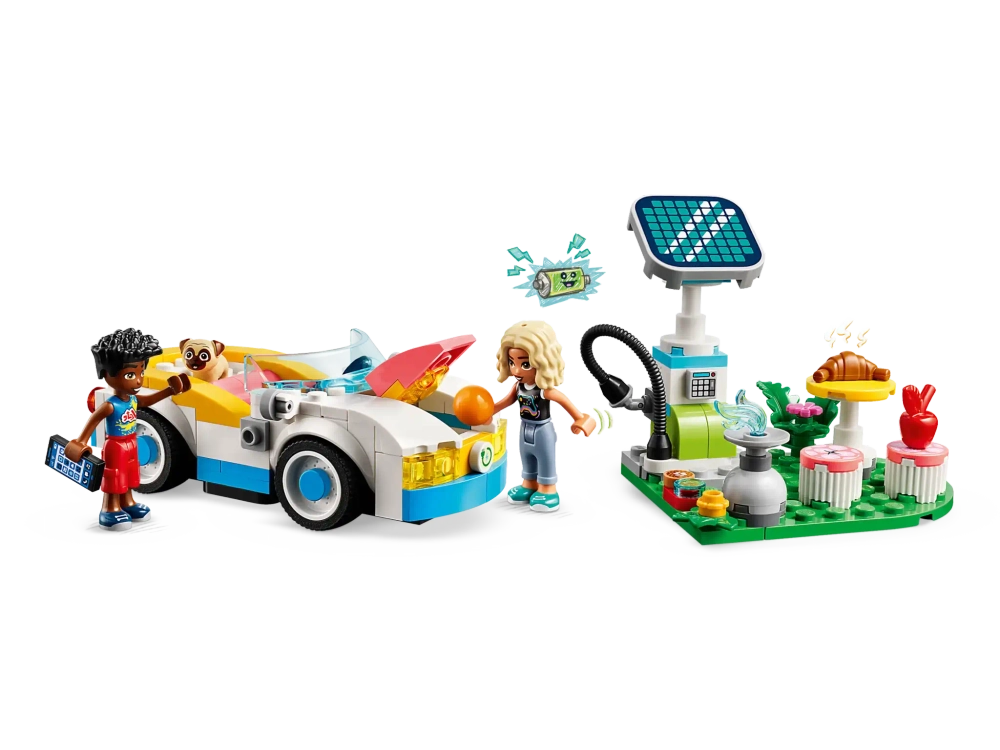Конструктор LEGO Friends 42609 Электромобиль и зарядное устройство
