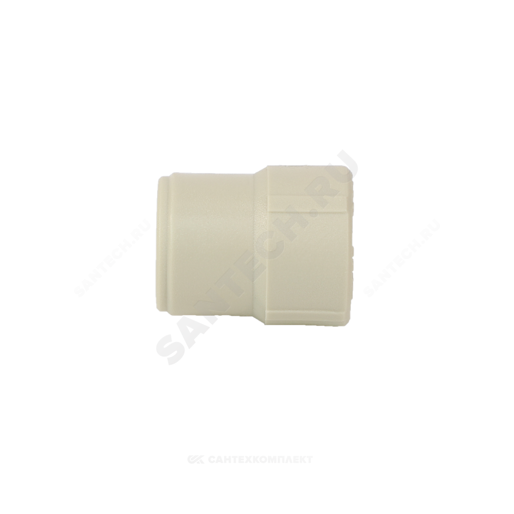 Муфта PP-R переходная серая Дн 50х40 внутр/наруж пайка VALFEX 10005040Г