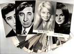 №84 Открытки Артисты и актёры СССР 1960–1970-е г. 25 штук. Чёрно-белые, чистые, без повторов