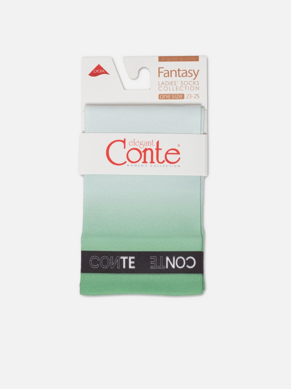 CONTE FANTASY Плотные носки с рисунком «Mint»