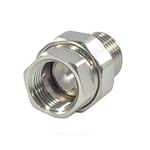 Соединитель латунь никель американка Ду 32 (1 1/4") прямой ВР/НР SantechSystems