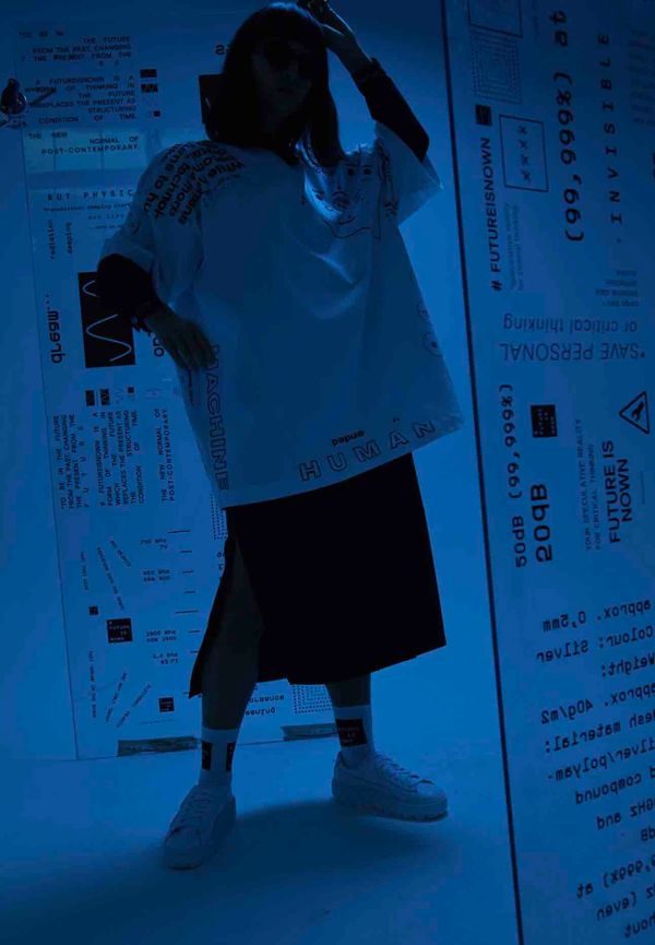 Футболка Futureisnown Human Empathy *Empathy collection Белая - фото 10