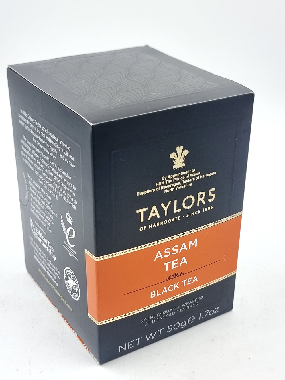 Чай черный TAYLORS Pure Assam 20 пакетиков 50 г (Великобритания)