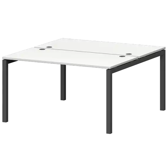 Бенч двойной на металлокаркасе СМС2-П-10К.149.Пр50  1000x1496x750 Смарт