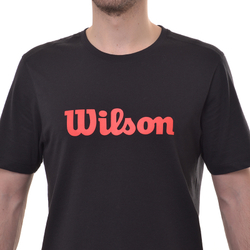 Мужская теннисная футболка Wilson Graphic - black