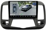 Магнитола для Nissan Teana J32 2008-2013 (ШГУ монохром, рамка тип 3) - Teyes CC3-2K-360 монитор 9.5" 2K QLED на Android 10, Быстрая, CarPlay, 4G SIM-слот, 4 камеры в комплекте