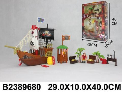 Игровой набор Пираты, коробка L32033B