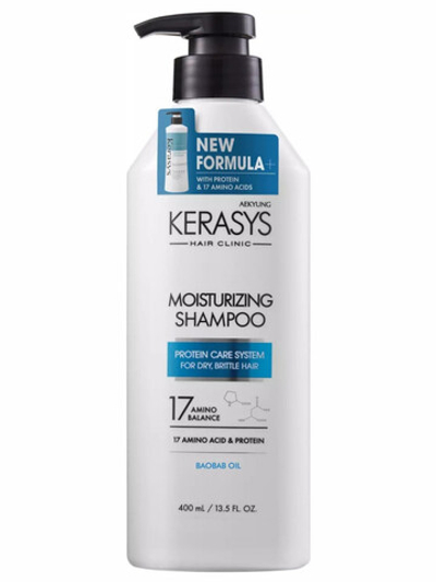 KeraSys Шампунь для волос ЭГЁН Керасис Увлажняющий 400мл
