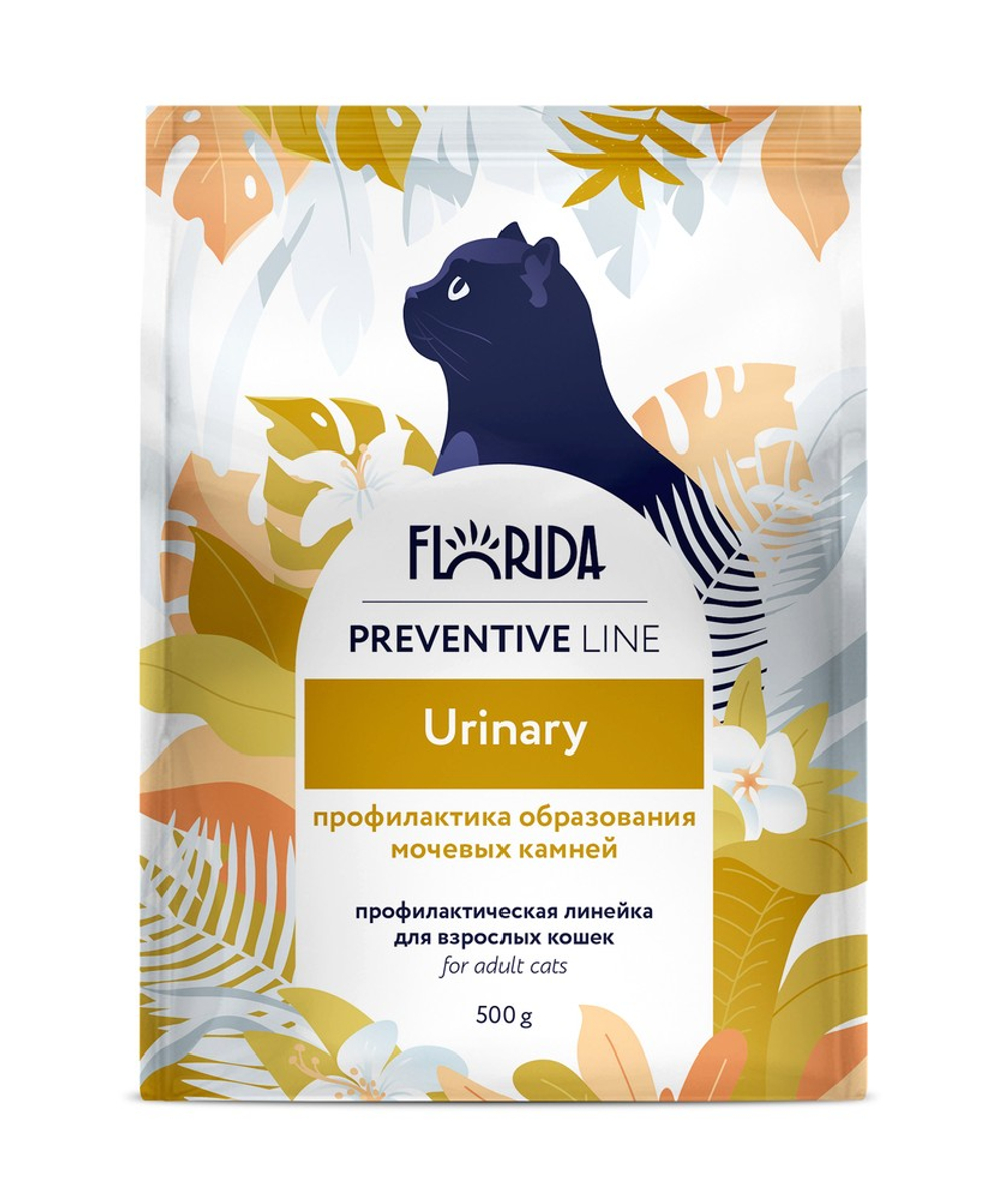 Florida Preventive Line Urinary для кошек 500 г