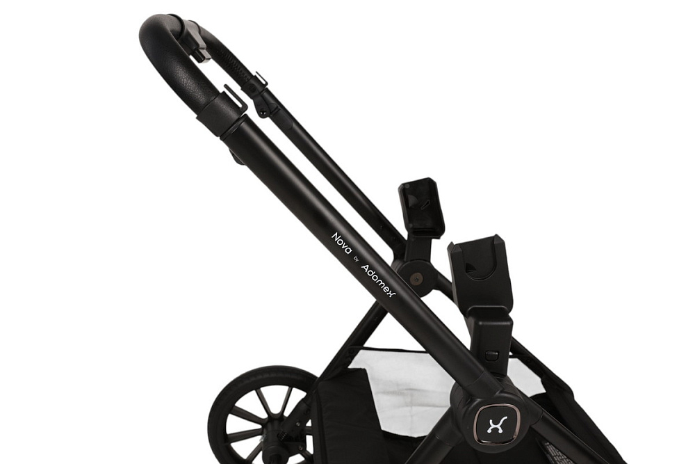 Детская коляска Adamex Nova 3 в 1 ЧЕРНЫЙ - BLACK