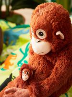 Мягкая игрушка IKEA DJUNGELSKOG (ДЬЮНГЕЛЬСКОГ), Обезьяна