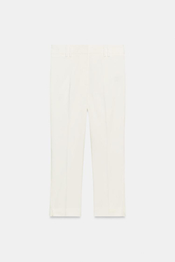 ZARA БРЮКИ КАПРИ, ЭКРЮ