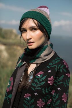 Шапка Flora зелёная