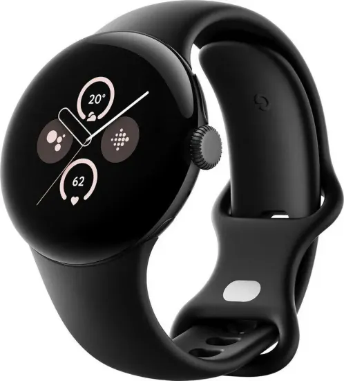 Google Умные часы Pixel Watch 2 LTE, 41mm, Matte Black Obsidian
