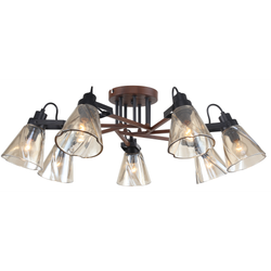 Люстра Rivoli Clarissa 5098-307 7 х Е14 40 Вт лофт - кантри | Rivoli