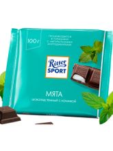 Шоколад тёмный Ritter Sport Мята 100 г