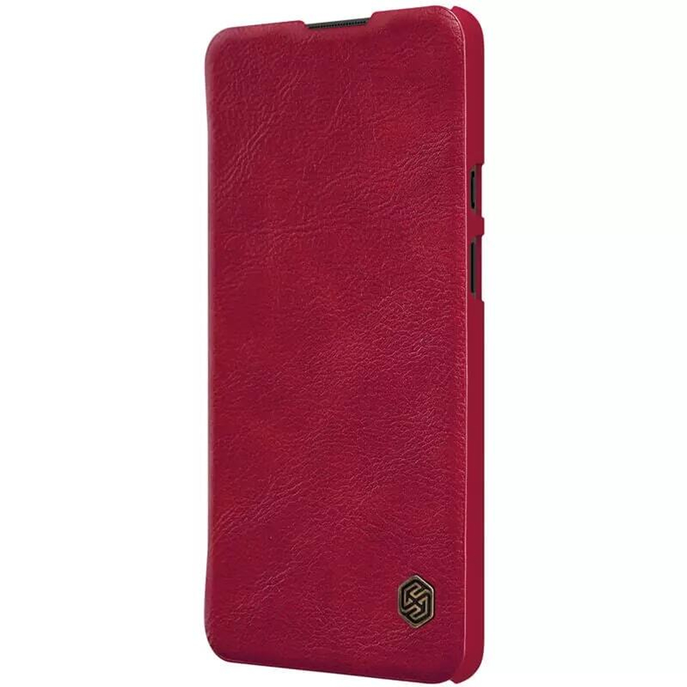 Кожаный чехол-книжка Nillkin Leather Qin для OnePlus 9 China версия