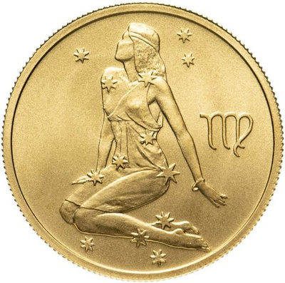 РОССИЯ, 2003, 50 РУБЛЕЙ [ЗОЛОТО] [ДЕВА]