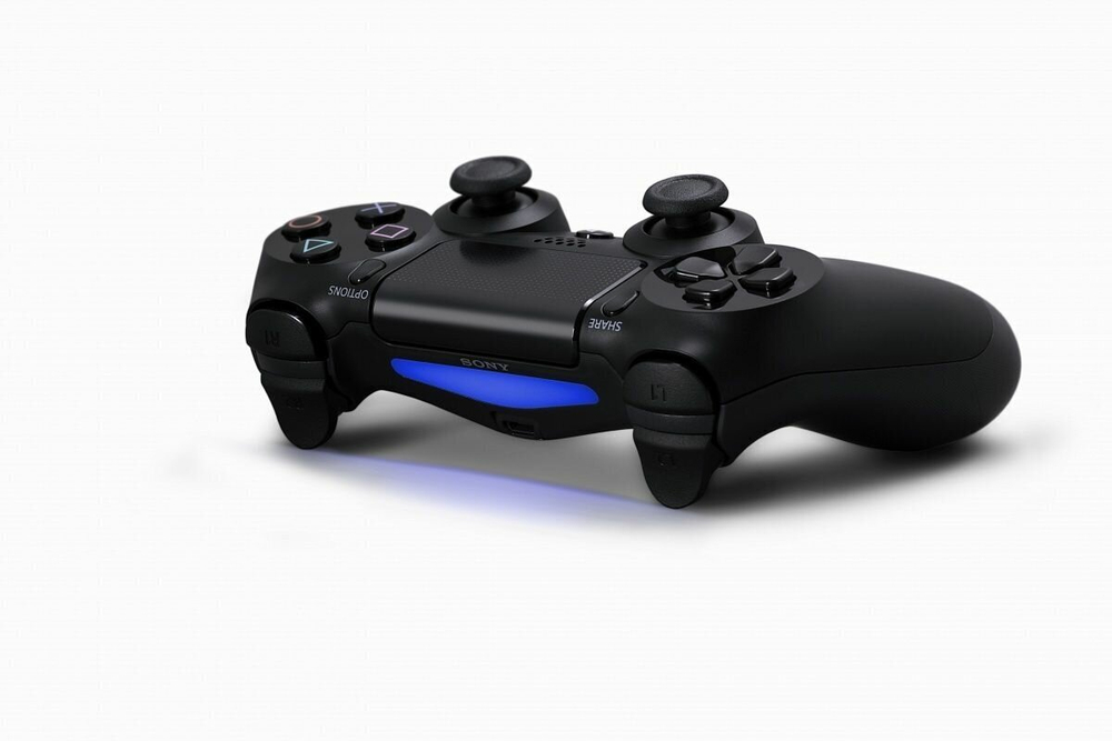 Геймпад SONY DualShock 4 V2  CUH-ZCT2E Антрацитовый чёрный