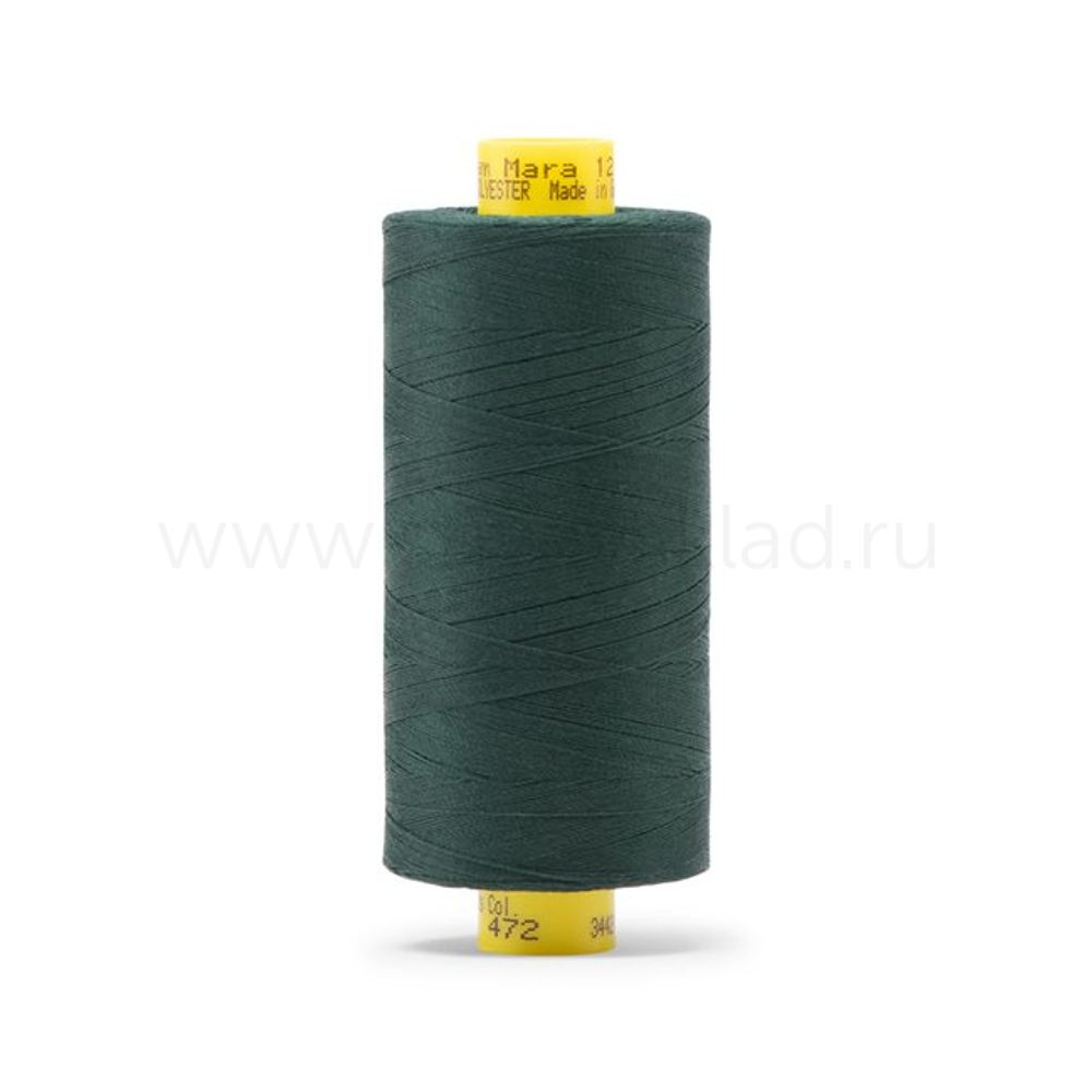 Нитка Gutermann Mara 120 (1000 метров), 1 кат., универсальная | 472 т.бутылочный
