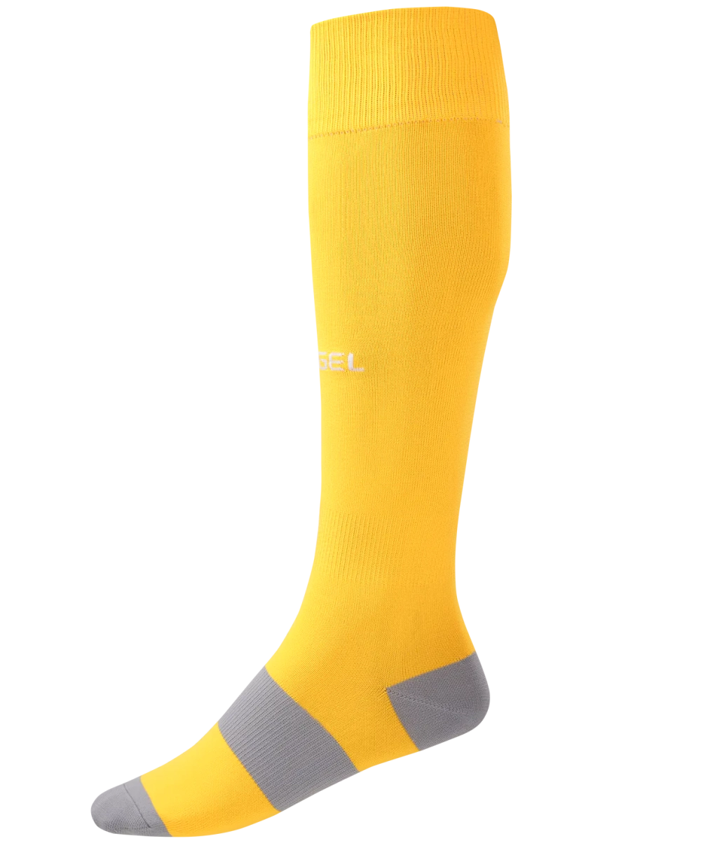Гетры футбольные CAMP BASIC SOCKS, желтый/серый/белый