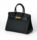 Сумка Hermes из кожи крокодила 30 см
