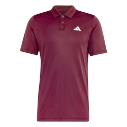 Мужское теннисное поло Adidas Club Climacool - maroon