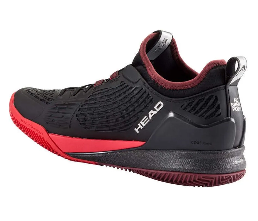 Теннисные кроссовки Head Endure Pro Clay - black/red