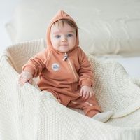 Комбинезон с капюшоном "Коралл" 0+