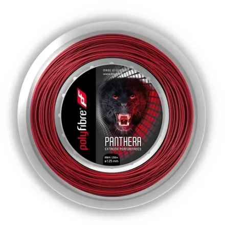 Струны теннисные Polyfibre Panthera (120 m) - red