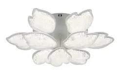 Люстра потолочная светодиодная Rilon 3500/6+3 WHITE, 216 Вт, белая