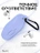 Чехол для Airpods Pro 3 Gurdini прорезиненный soft touch c карабином Сиреневый