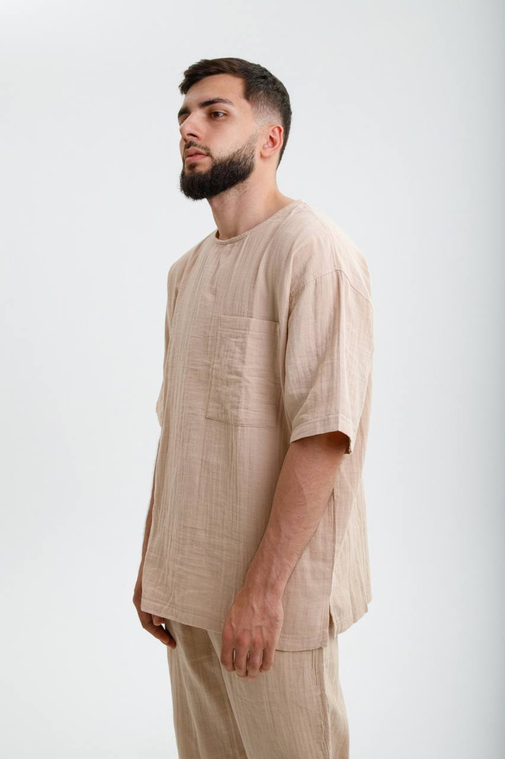 Костюм BGLS muslin фут./штаны (корич.)