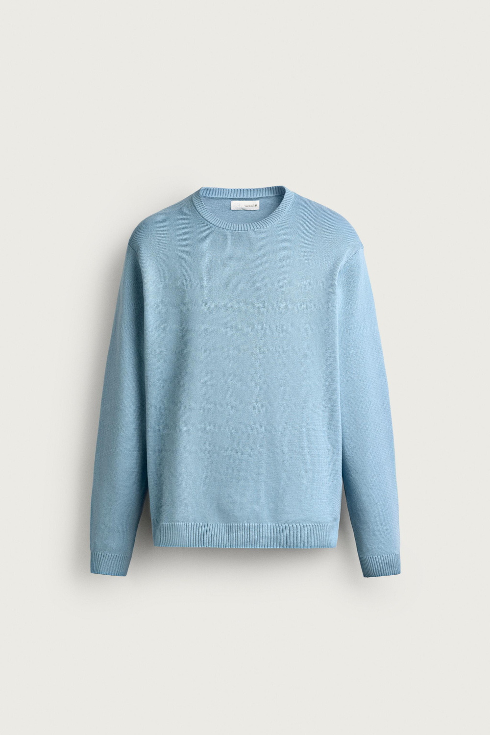 СВИТЕР ИЗ РЕЛЬЕФНОГО ХЛОПКА — ZARA