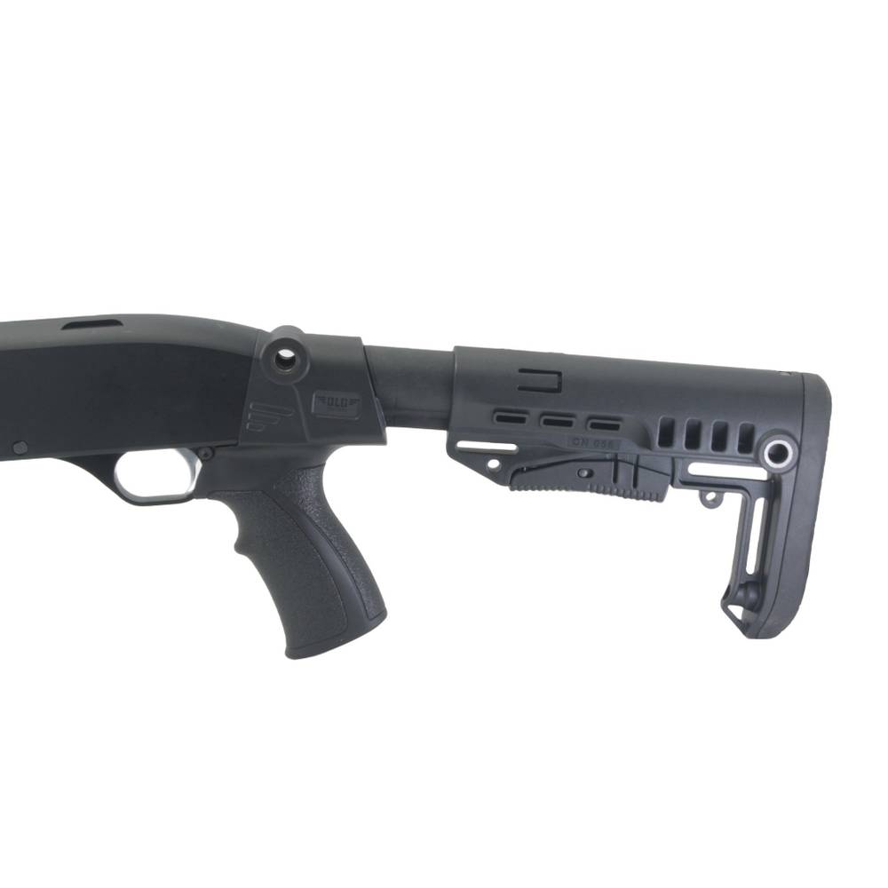 Телескопический приклад DLG Tactical на Бекас к.12, к.16, черный (арт.DLG9107)