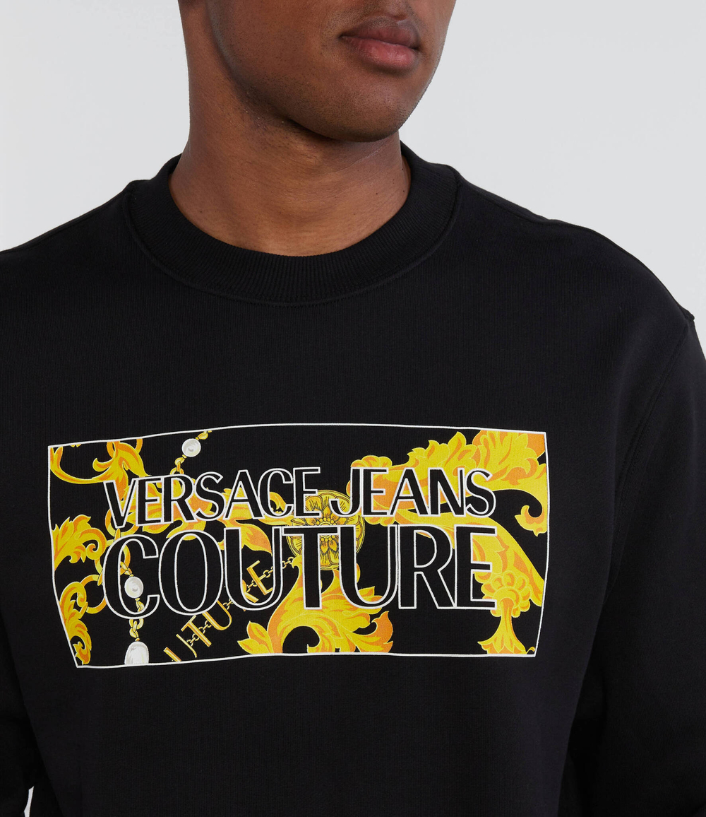 Худи Versace Jeans Couture - черный(75GAIE01CF02E)