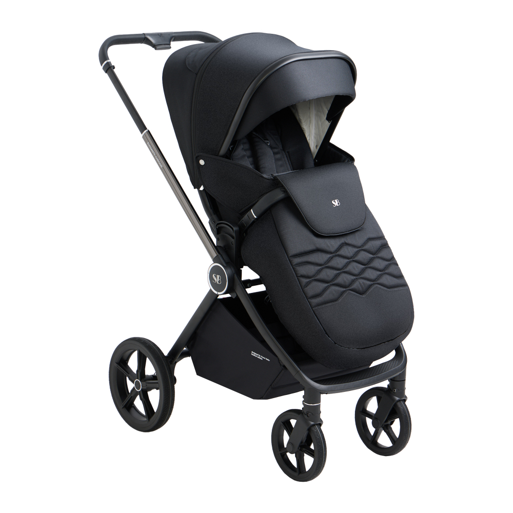 Коляска 2в1 SBL Elegante Chrome Black