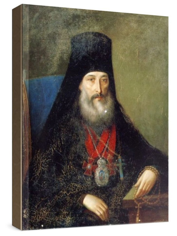 Антоний Радонежский (рукописная икона)