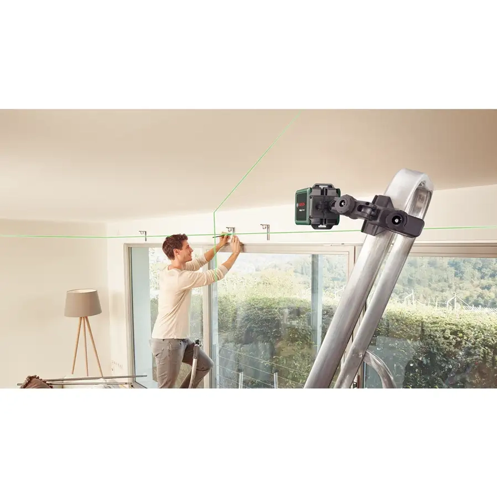 Лазерный нивелир Quigo green + штатив BOSCH 0603663C03