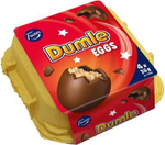 Шоколадное яйцо FAZER Dumle Mousse, 4 яйца, 144 г (из Финляндии)