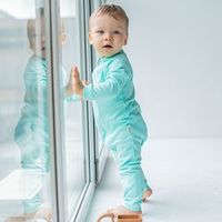 Слип на молнии "Мятный леденец" 0+