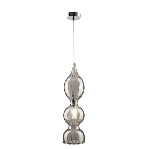 Светильник подвесной Crystal Lux IRIS SP1 B SMOKE